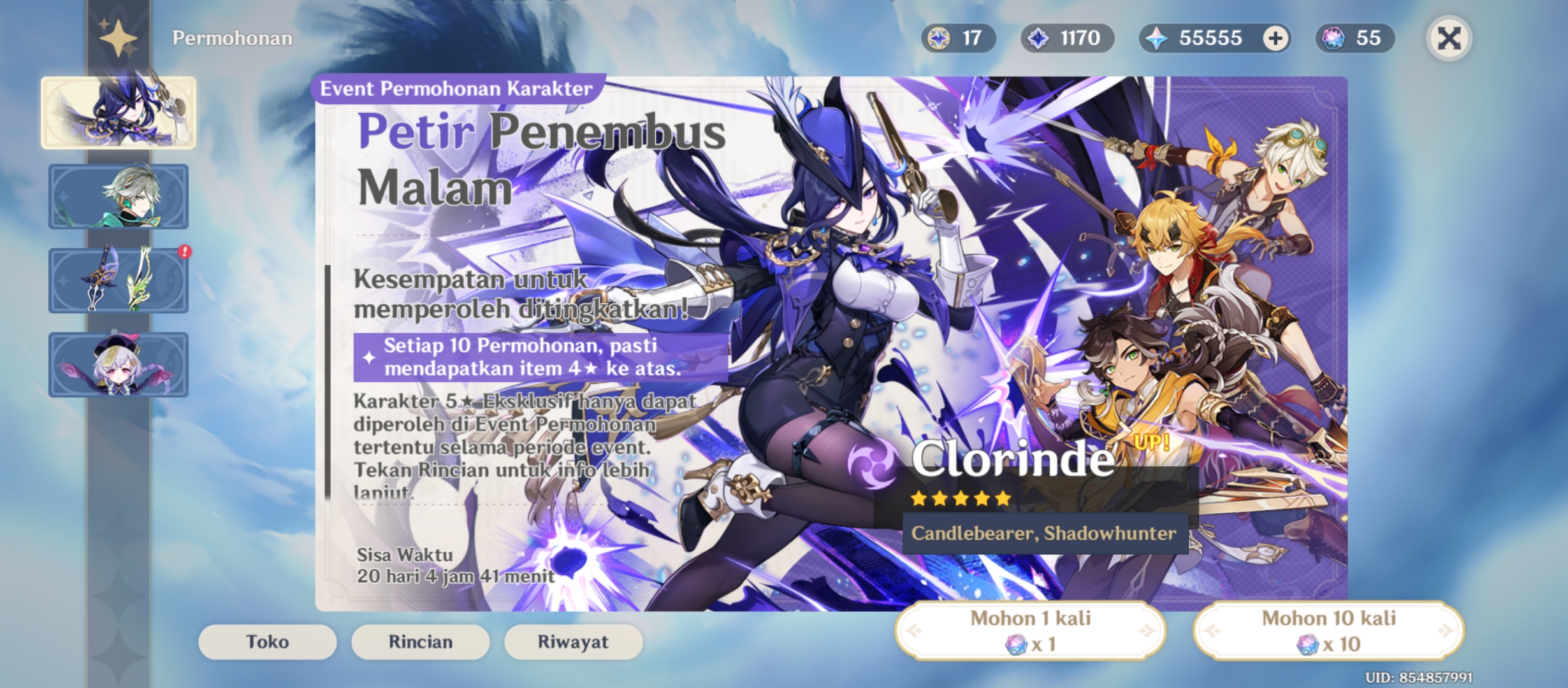 HASIL NABUNG SEORANG F2P Genshin Impact | HoYoLAB