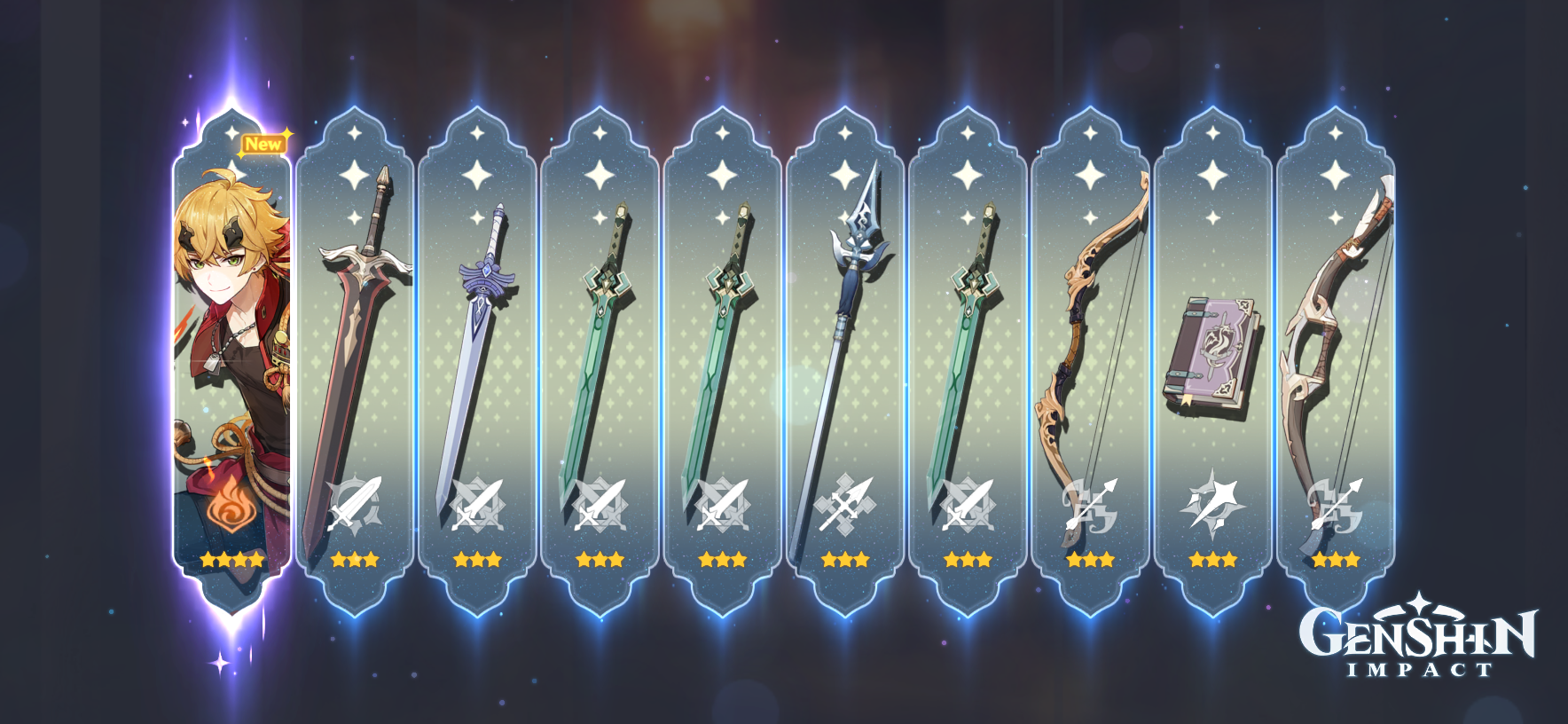 My first 10 pulls from the new banners Genshin Impact | HoYoLAB