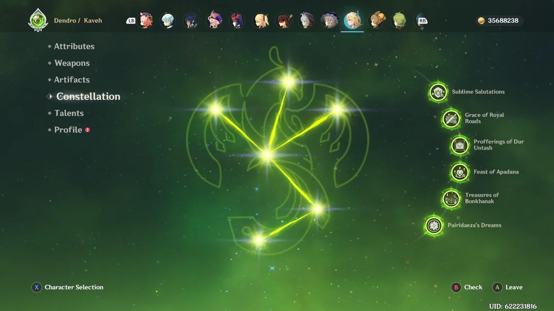 I got a C6 Kaveh just from standard banner lol Genshin Impact HoYoLAB