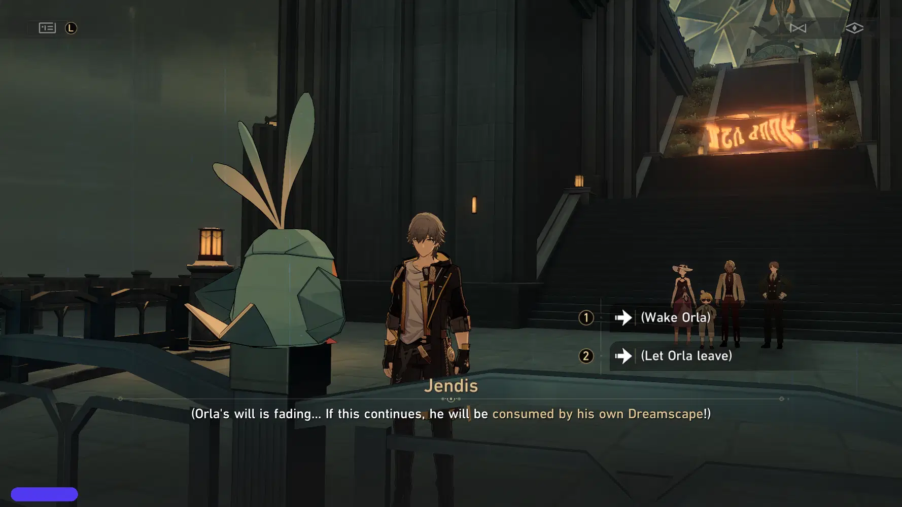 What did you choose? Wake or Let Go? Honkai: Star Rail | HoYoLAB