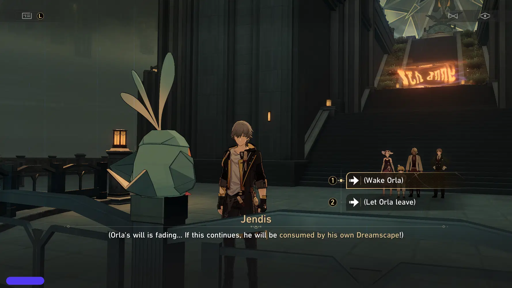 What did you choose? Wake or Let Go? Honkai: Star Rail | HoYoLAB