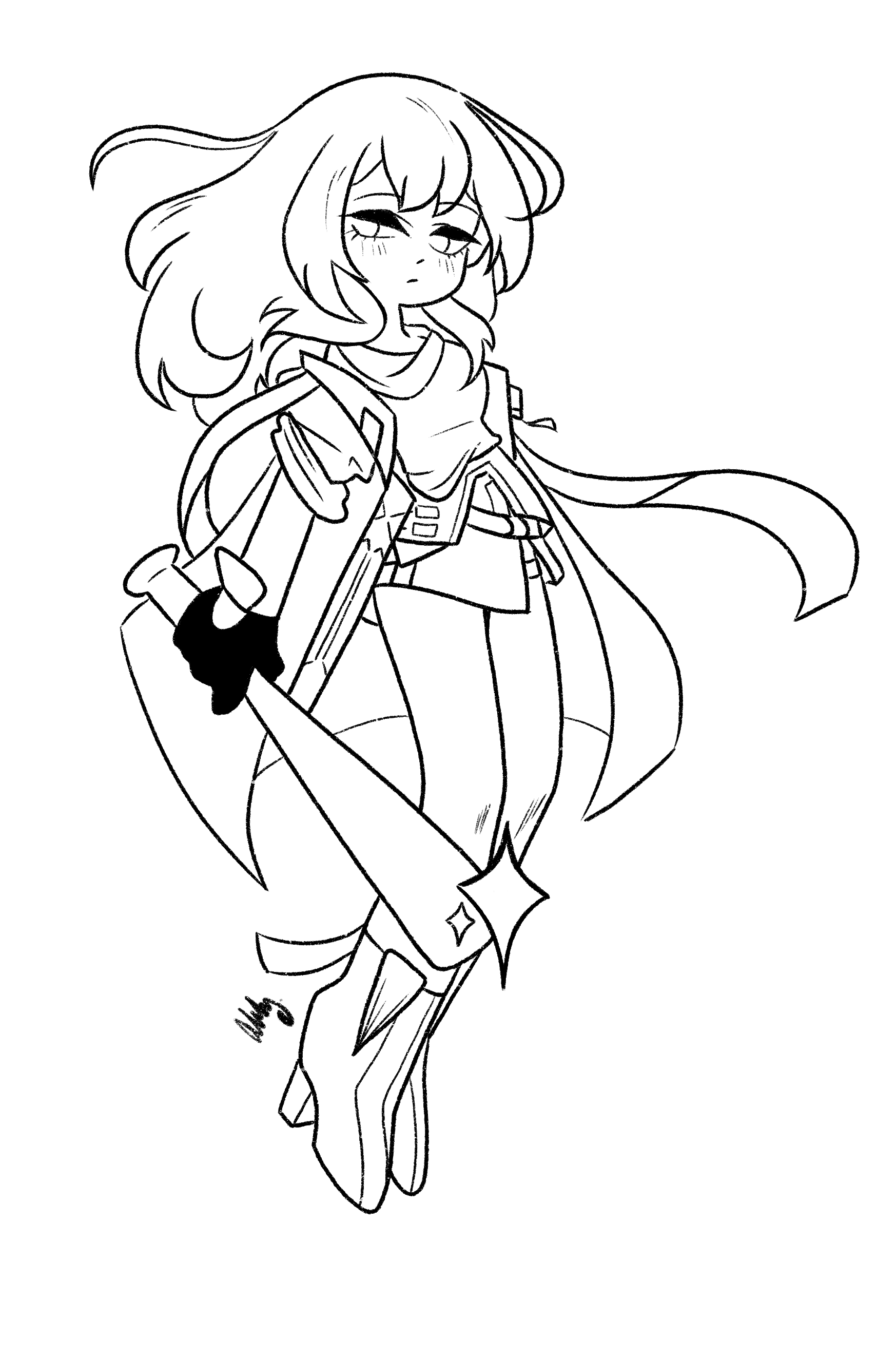 Stelle drawing I’ll never finish Honkai: Star Rail | HoYoLAB