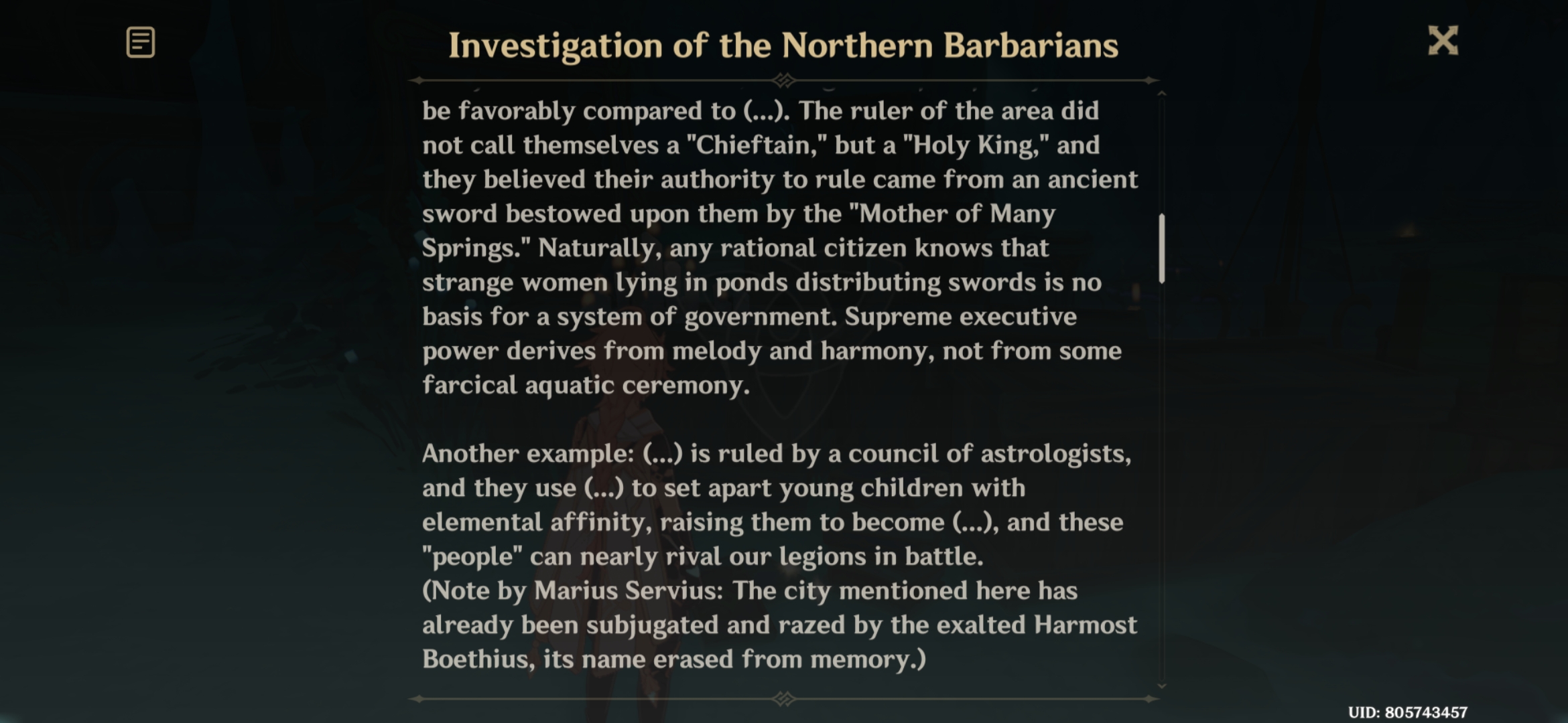 Monty Python reference spotted in Remuria Genshin Impact | HoYoLAB