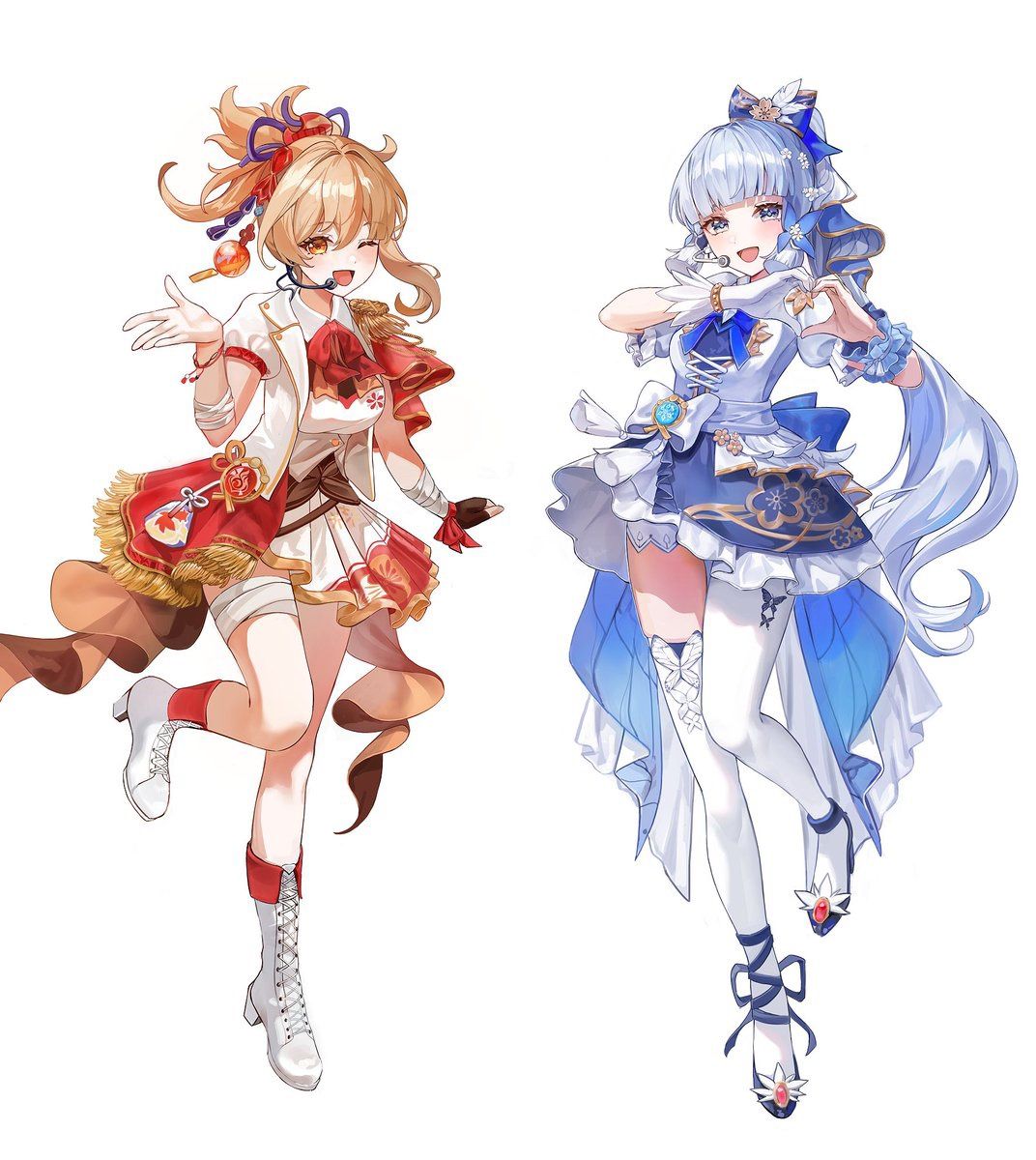 Idol Ayaka & Yoimiya ! ☆ Genshin Impact | HoYoLAB