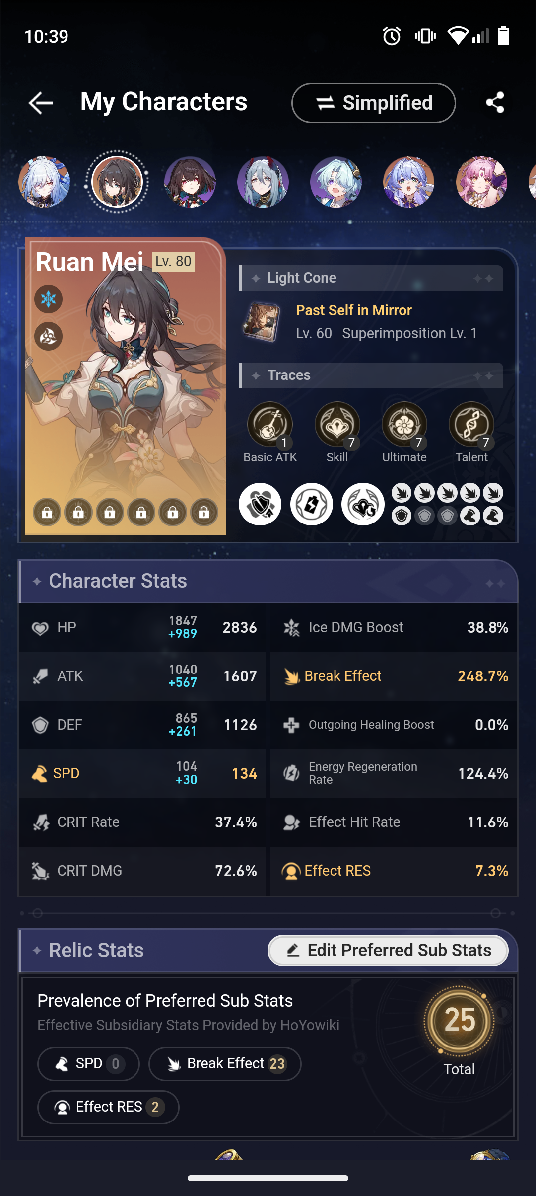 Ruan Mei build improvement Honkai: Star Rail | HoYoLAB