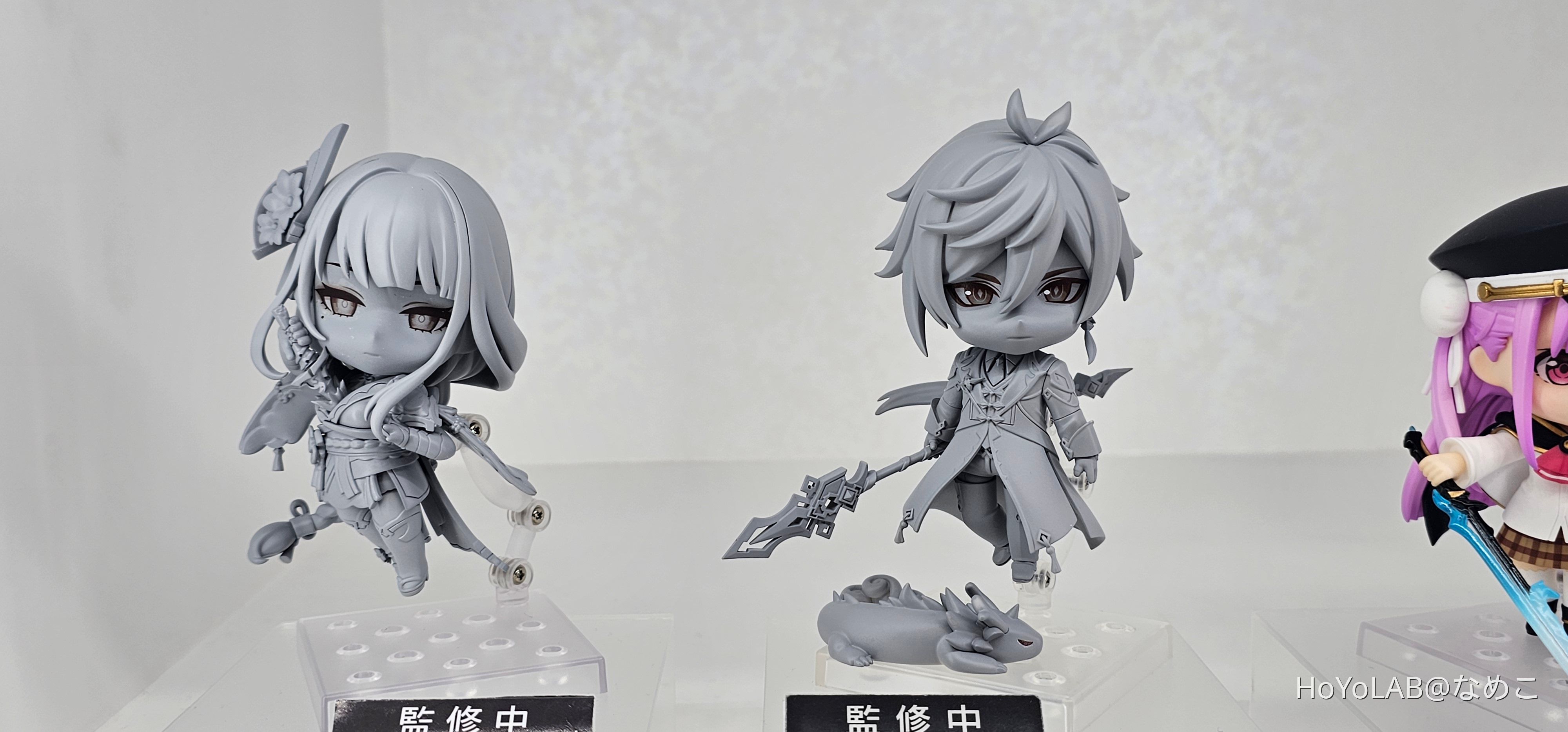 ねんどろいど 雷電将軍 鍾離 2点セット Smile Fest2024にて雷電将軍・鍾離のねんどろいどが登場