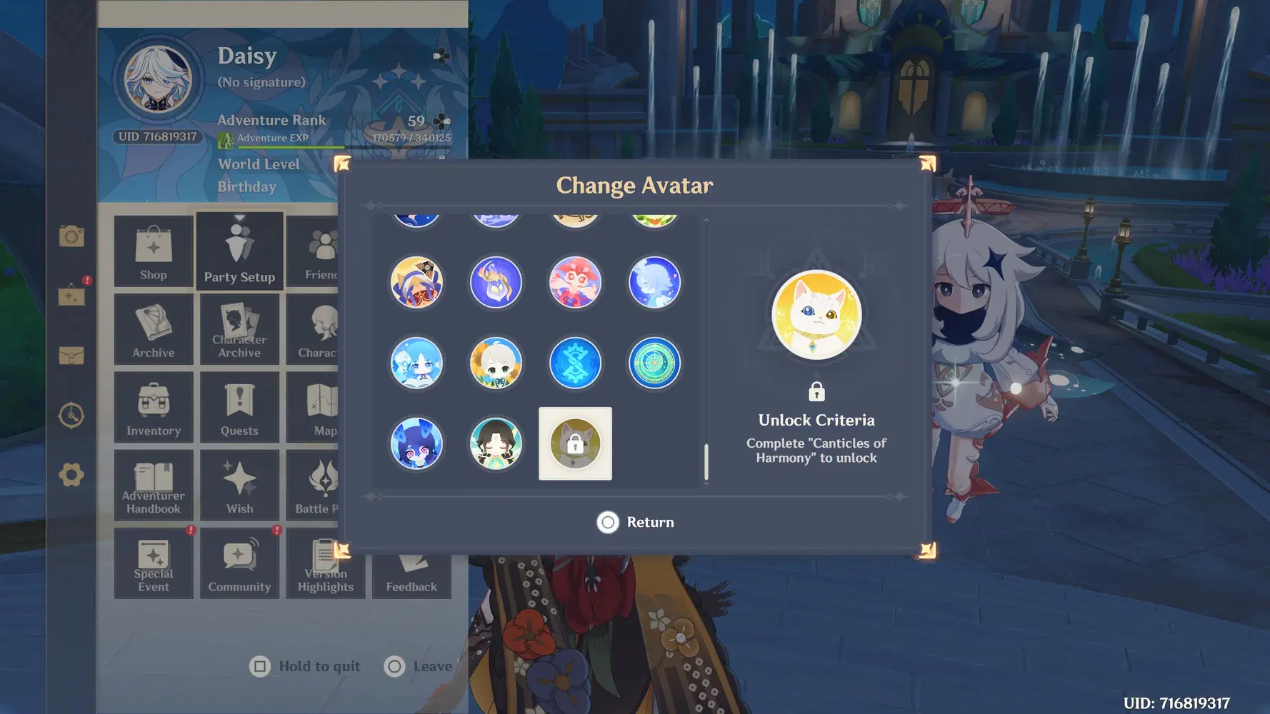 Every Quest Related Avatar✓ Genshin Impact | HoYoLAB