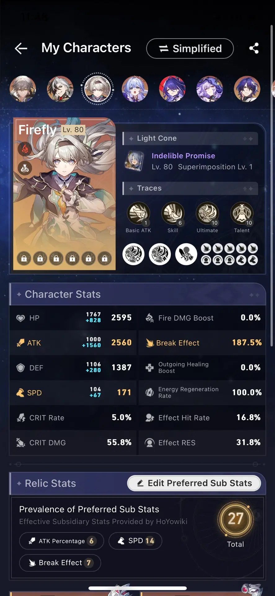 Firefly build Honkai: Star Rail | HoYoLAB
