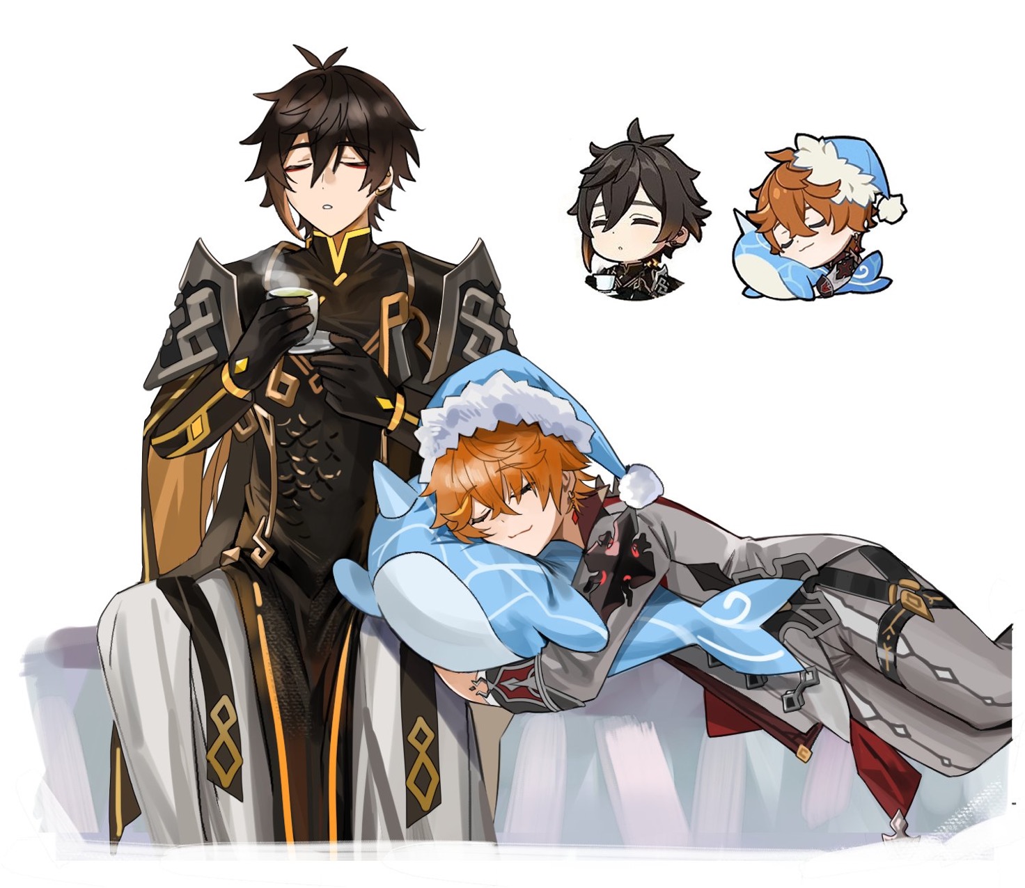 They are chilling Genshin Impact | HoYoLAB