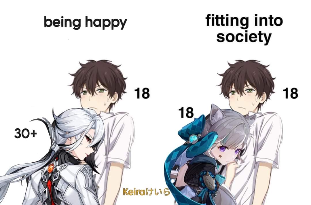 embrace-happiness-reject-society-what-do-u-guys-think-genshin
