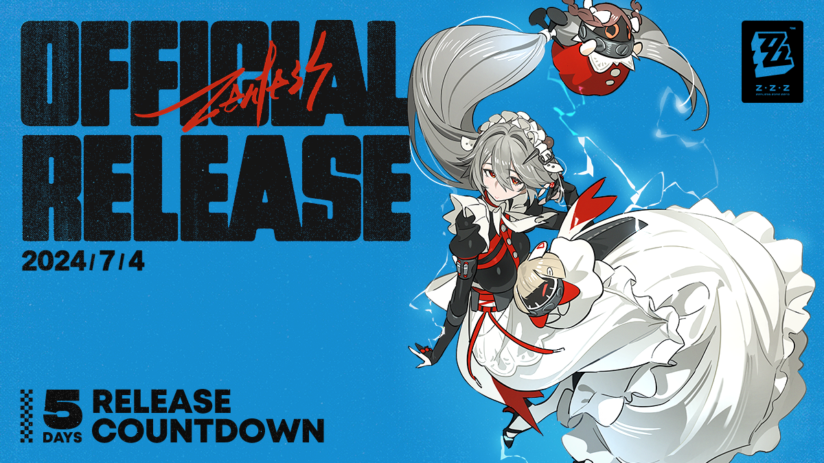 [Prize Event] Zenless Zone Zero Release Countdown 5 Days Zenless Zone Zero HoYoLAB