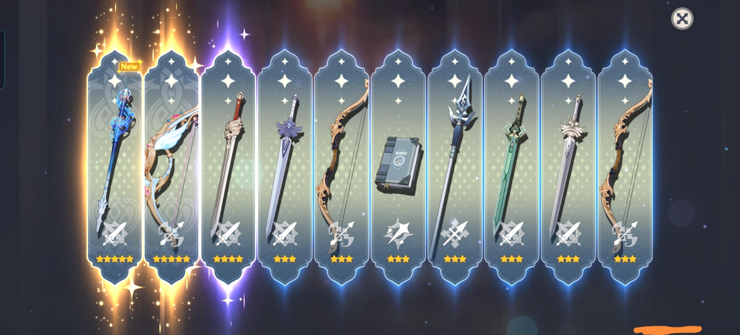 first time pulling on the weapon banner hehe Genshin Impact | HoYoLAB