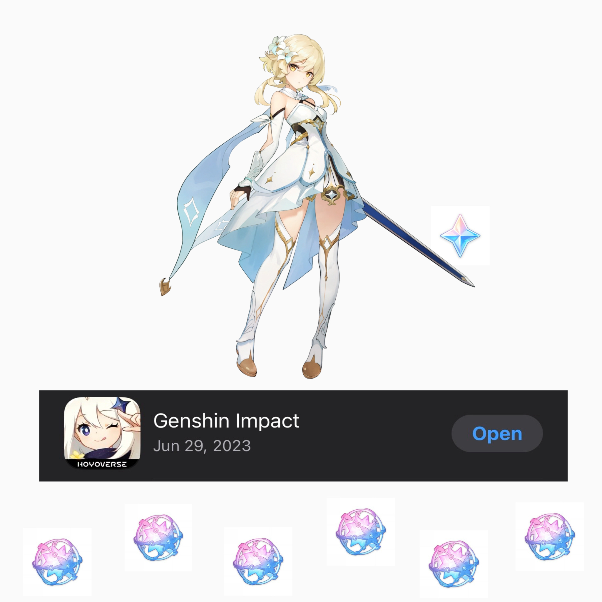 One year of Genshin without $ Genshin Impact | HoYoLAB