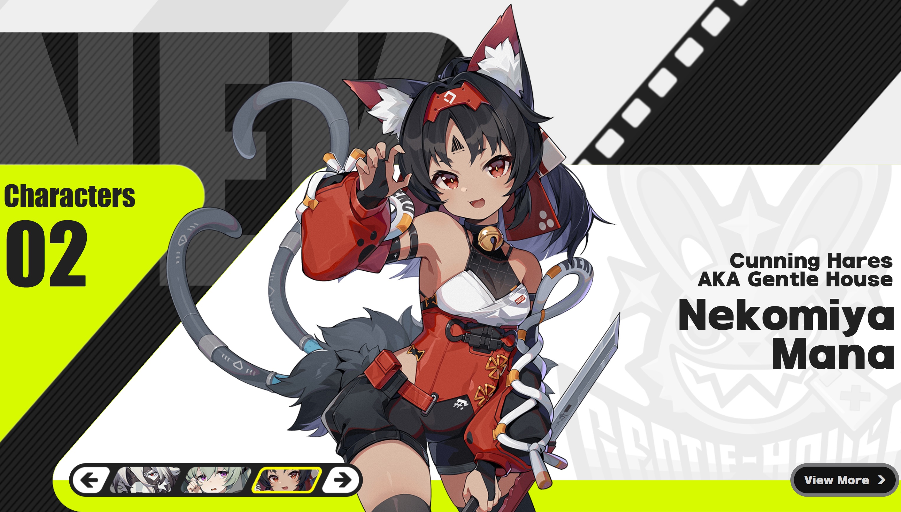 Getting keen for the ZZZ launch soon! Nekomiya is best cat girl 
