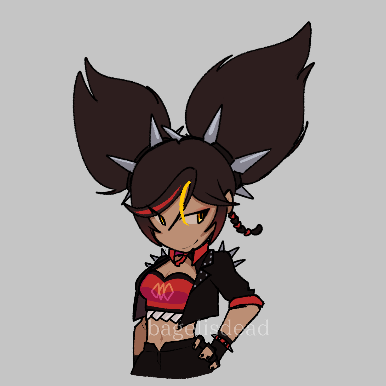 Drawing xinyan daily for fan badge day 12 genshin impact hoyolab
