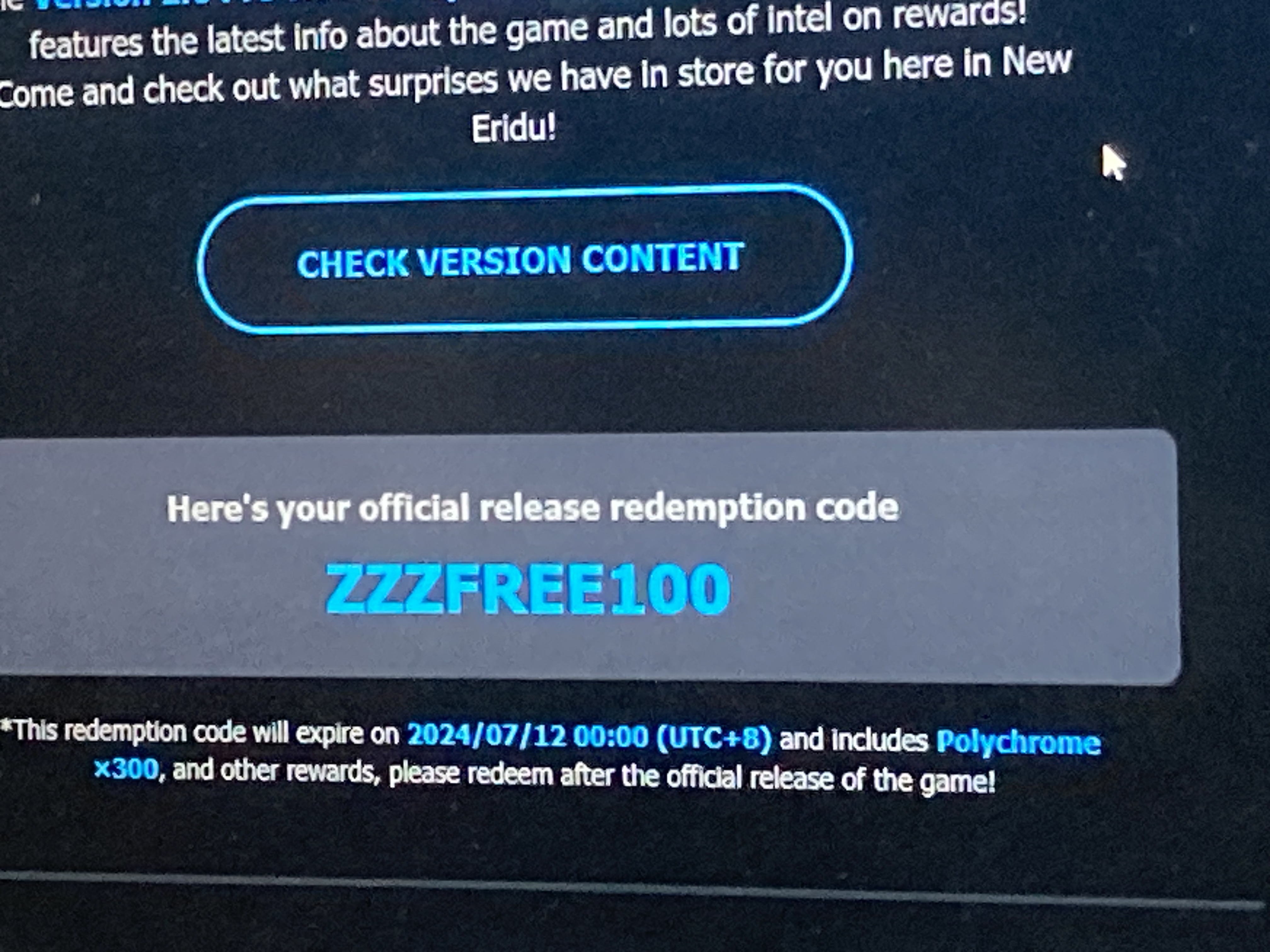 ZZZ redeem code Zenless Zone Zero | HoYoLAB