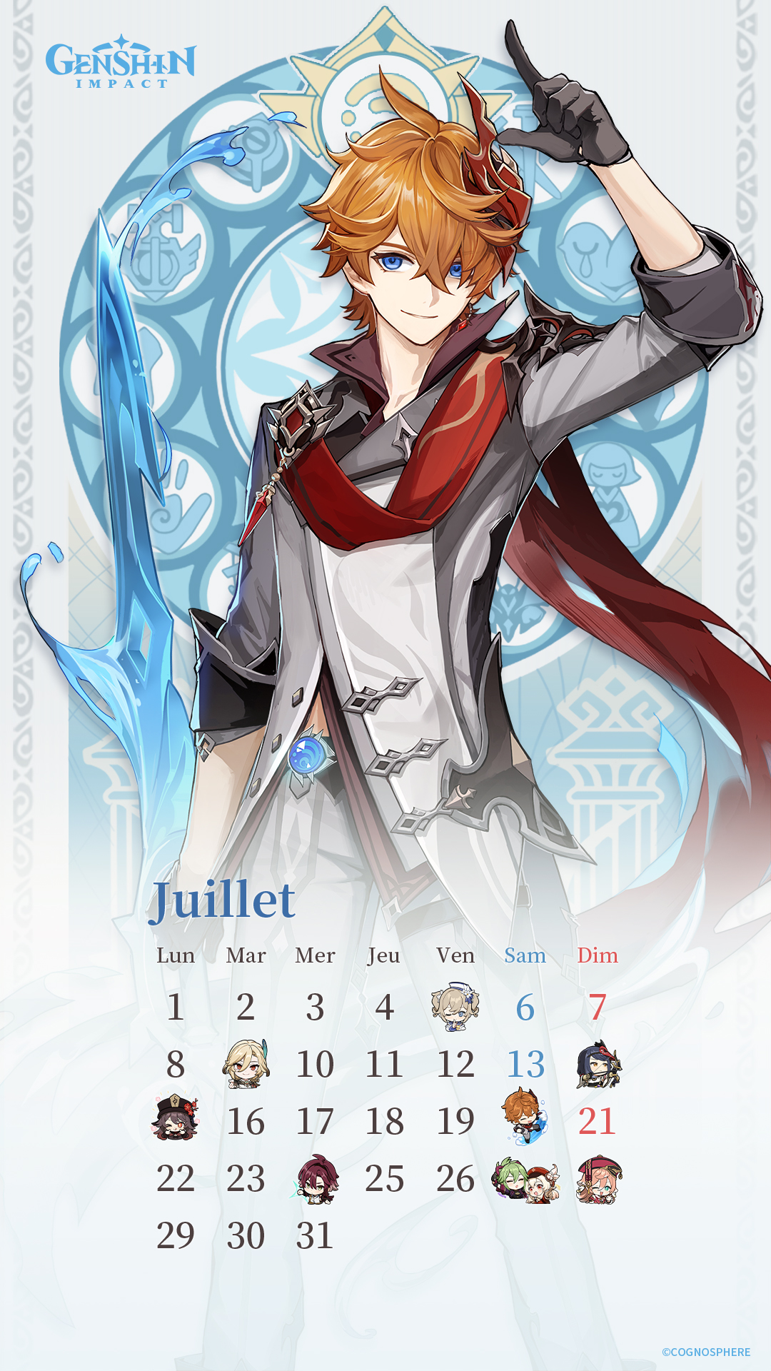 anniversaire de se mois ! Genshin Impact HoYoLAB