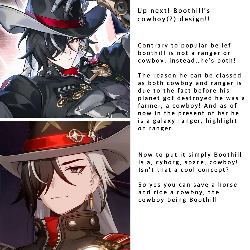 Boothill character design analysis + redesign!! Honkai: Star Rail | HoYoLAB