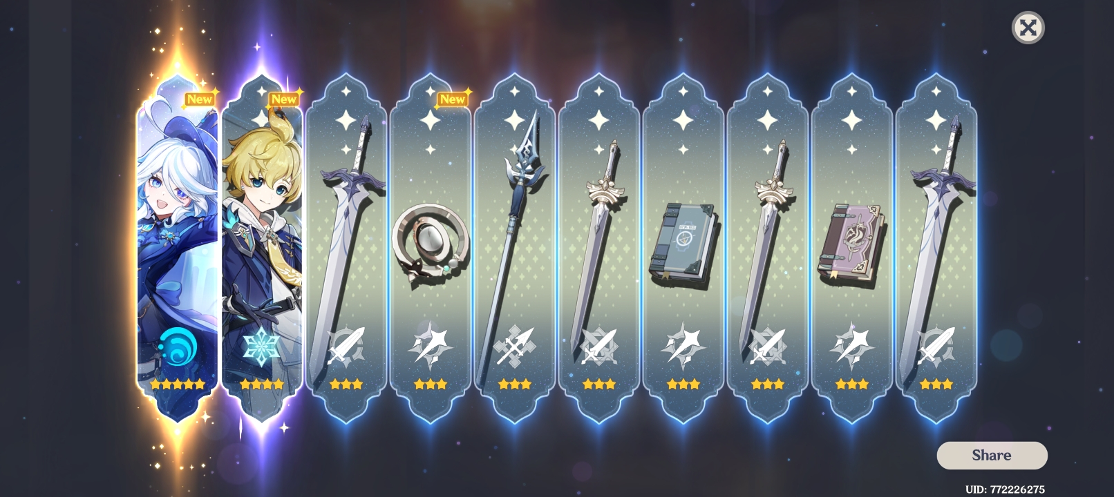 I got the blue girl in my first ten pull, is it lucky? Genshin Impact ...
