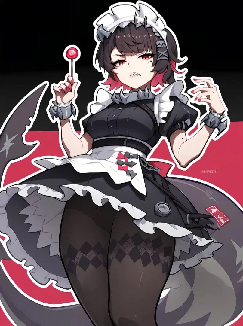 Shark Girl is Best Girl (Art by NIKY) Zenless Zone Zero | HoYoLAB