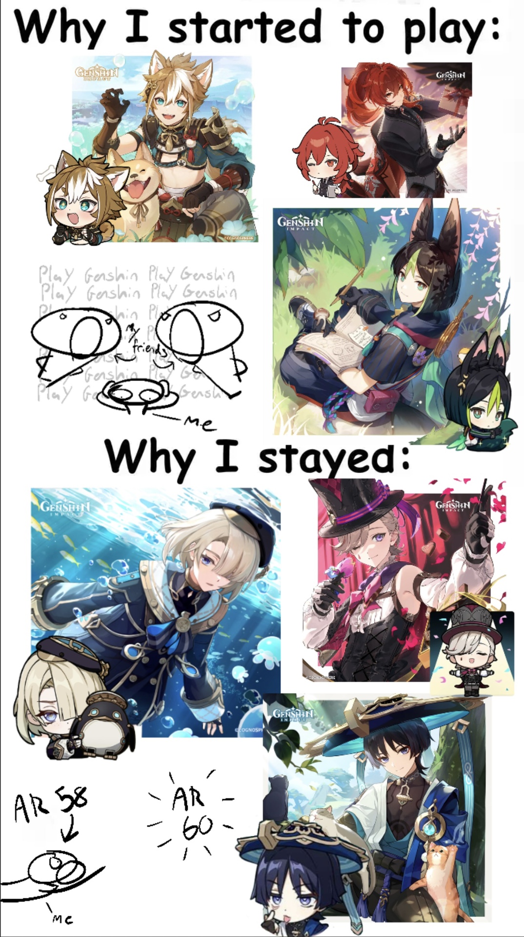 I was bored so I did this Genshin Impact | HoYoLAB
