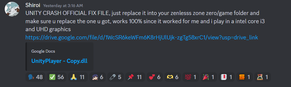 unity error for zzz :( ! UPDATE ! Zenless Zone Zero | HoYoLAB
