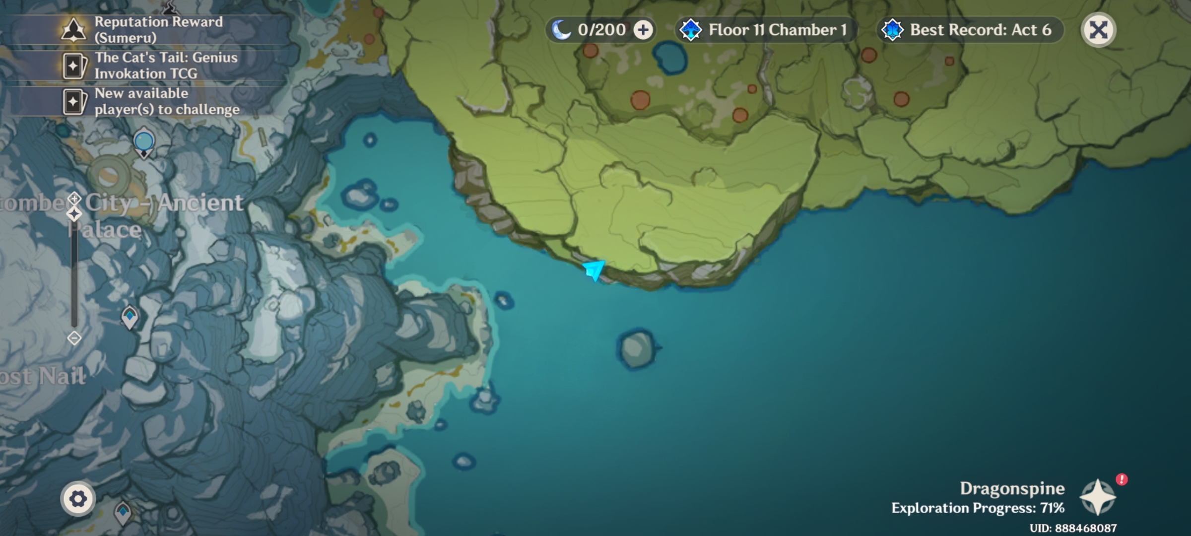 SECRET Luxurious Chest Location (Dragonspine) Genshin Impact HoYoLAB