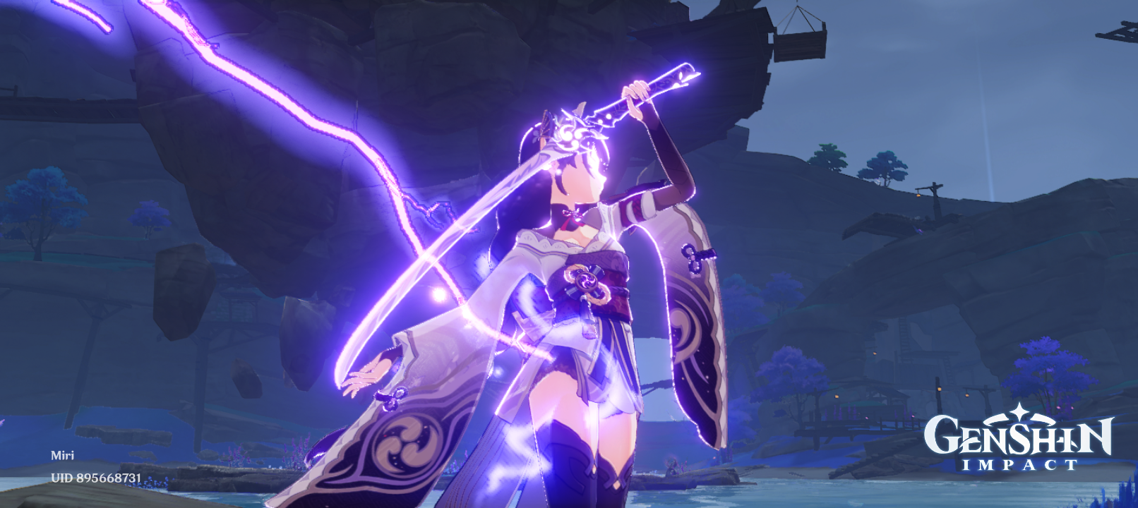 I love raiden's new Pose Genshin Impact | HoYoLAB