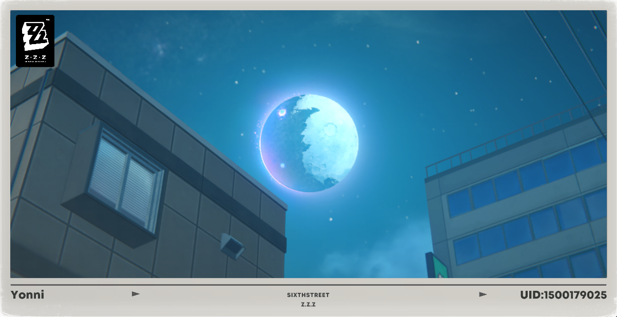 What a pretty night to be alive. Zenless Zone Zero | HoYoLAB