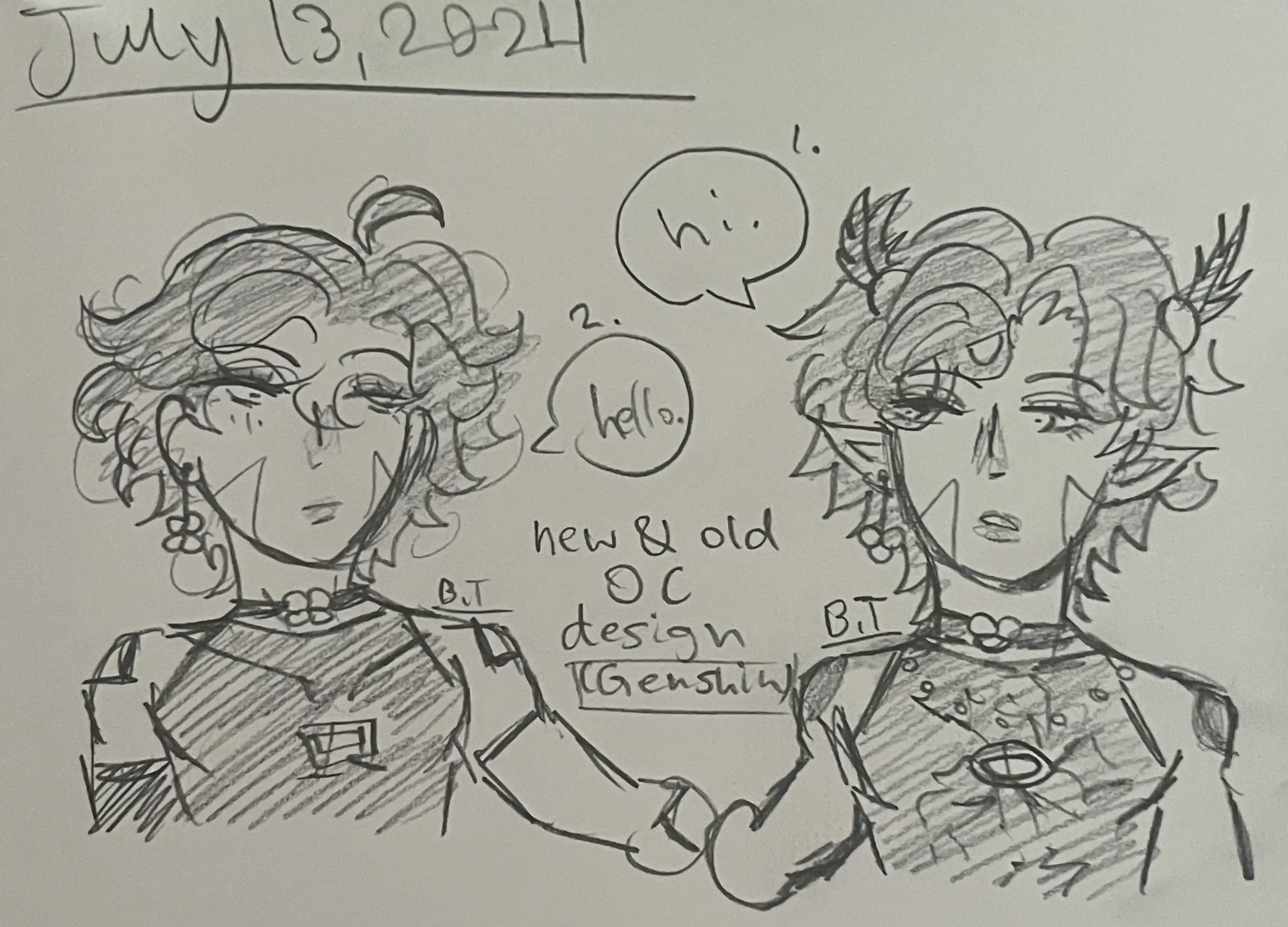 OC glow up or glow down?? Genshin Impact | HoYoLAB