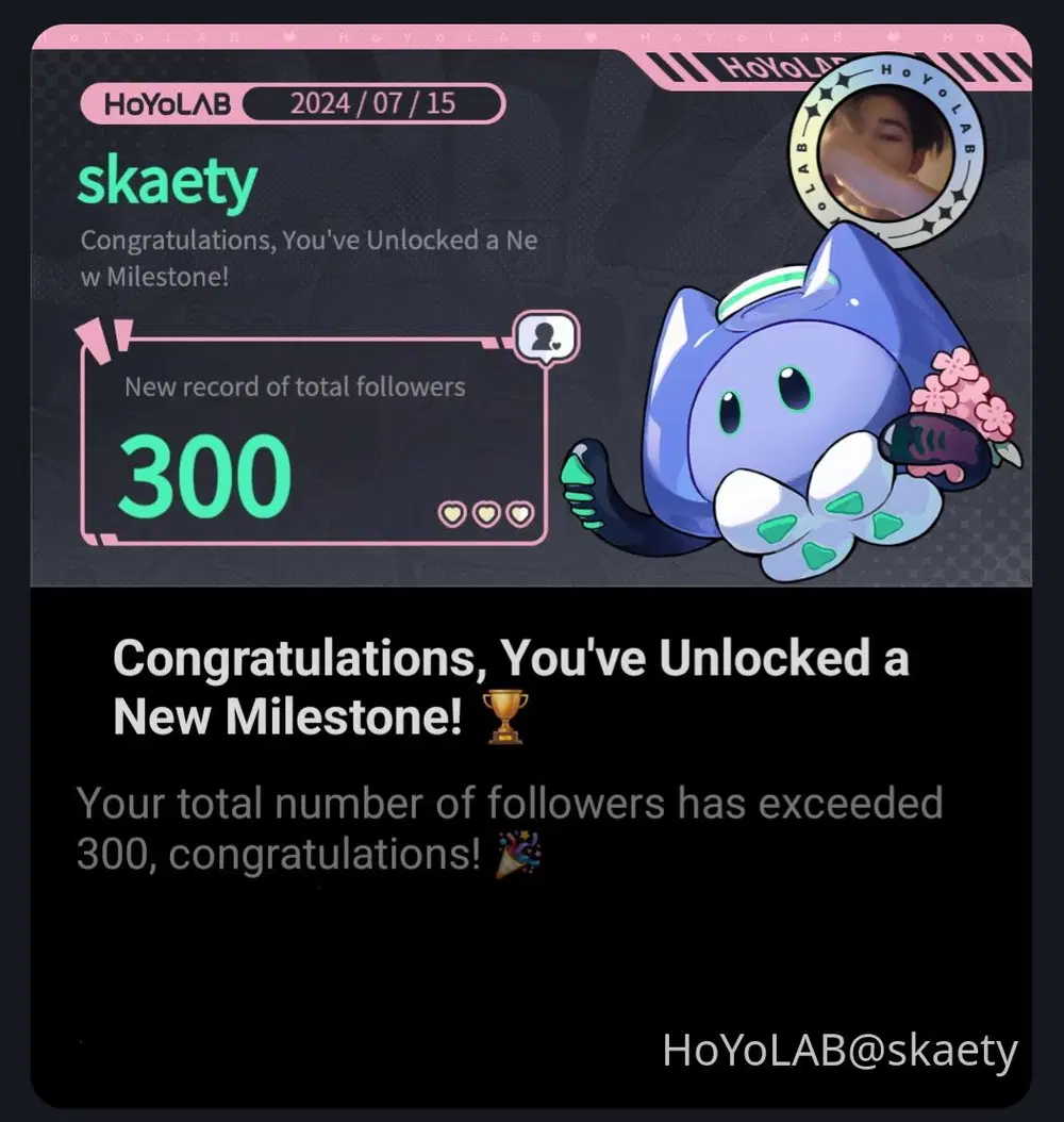 WE DID IT! 300 FOLLOWERS!! 🥺✨ | HoYoLAB
