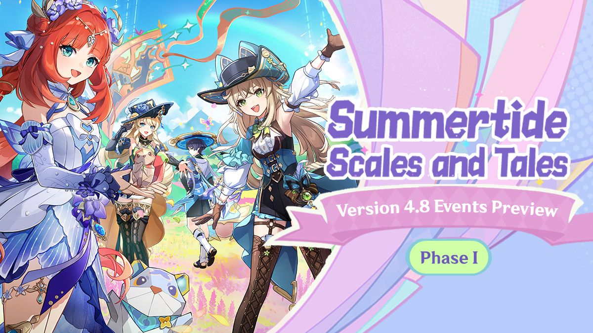 "Summertide Scales and Tales" Version 4.8 Events Preview Phase I