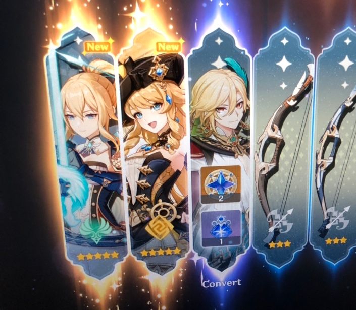 AYE MY FIRST DOUBLE 5 STAR LETS GO BOISSSSS Genshin Impact | HoYoLAB