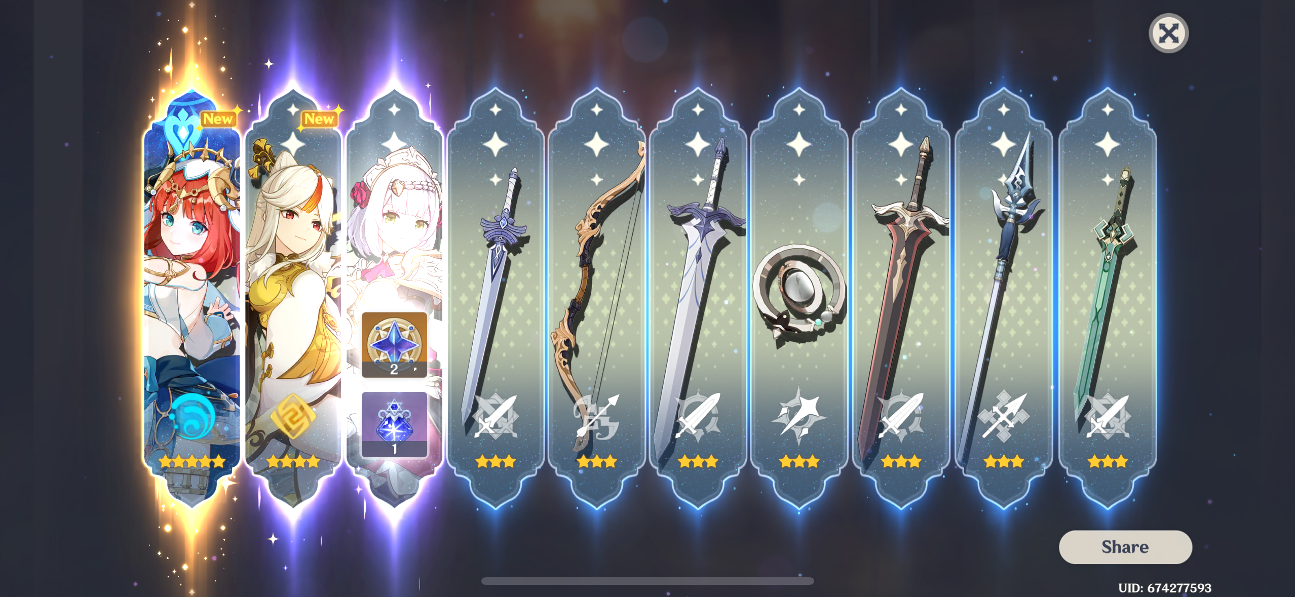 FIRST TEN PULL Genshin Impact | HoYoLAB