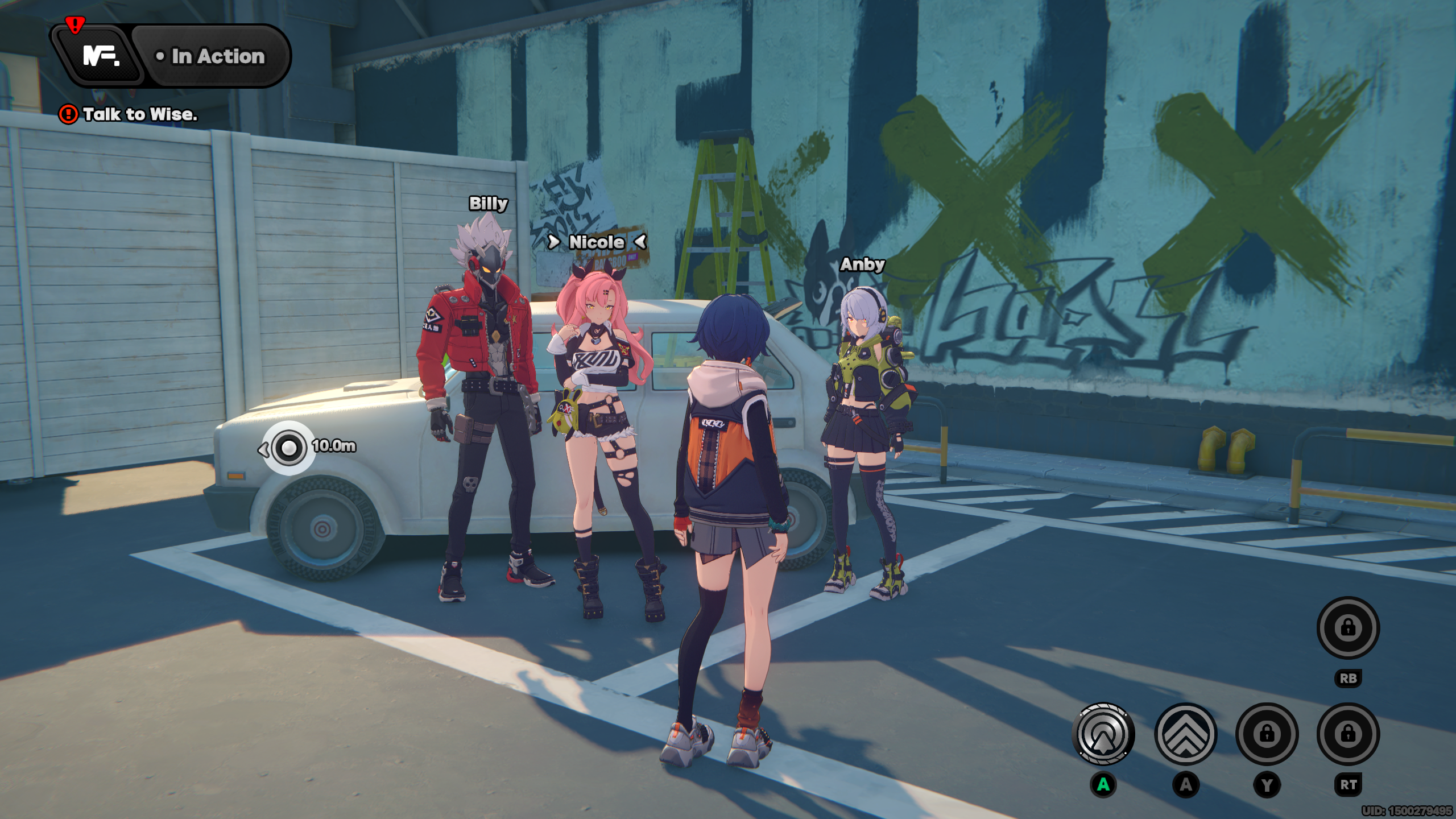 Belle takes a walk in the Sixth Street Zenless Zone Zero | HoYoLAB