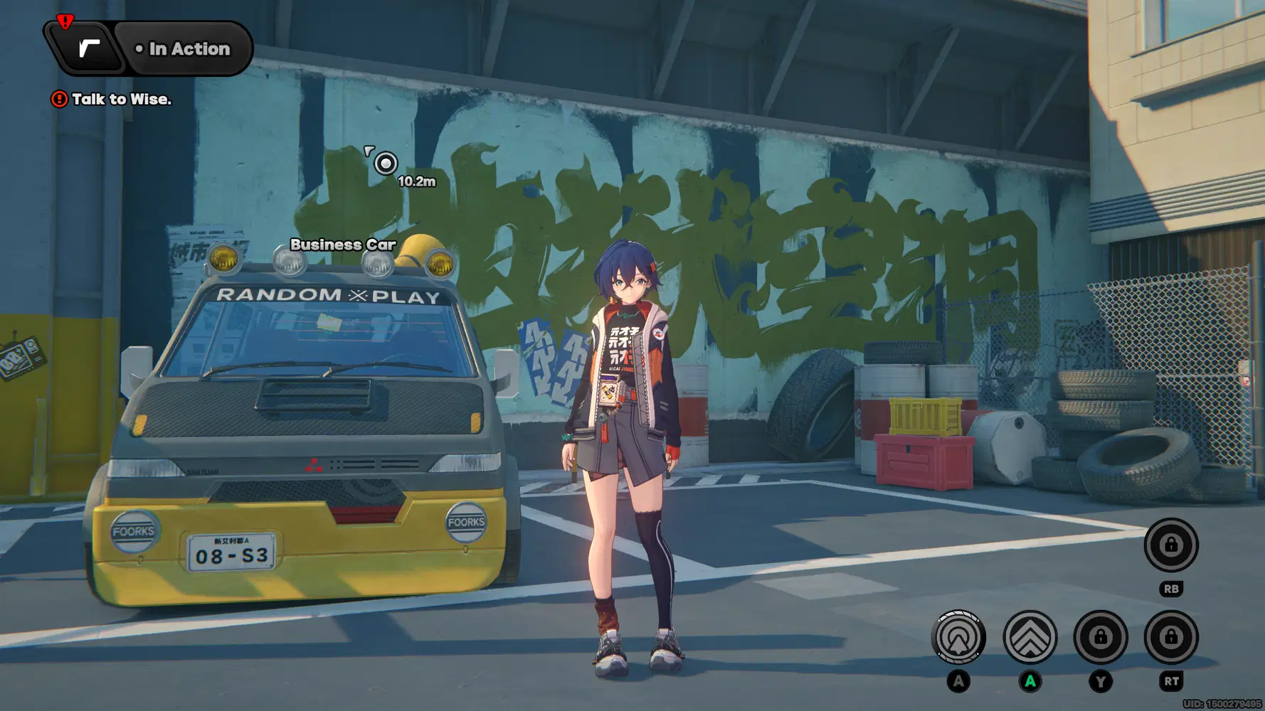 Belle takes a walk in the Sixth Street Zenless Zone Zero | HoYoLAB