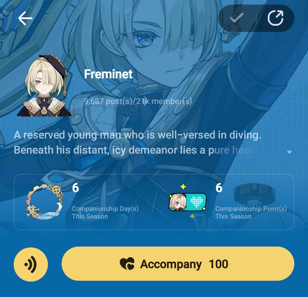 100 days of Fremi!! Genshin Impact | HoYoLAB