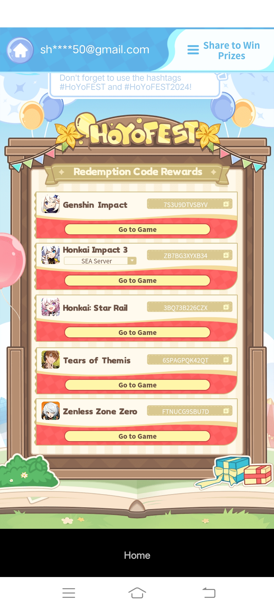 Here Is Redeem Code From Hoyofest For All Hoyo Games Genshin Impact Here is redeem code from hoyofest for all hoyo games genshin impact