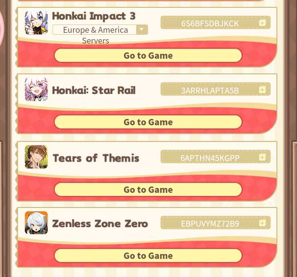 Codes for the taking | HoYoLAB