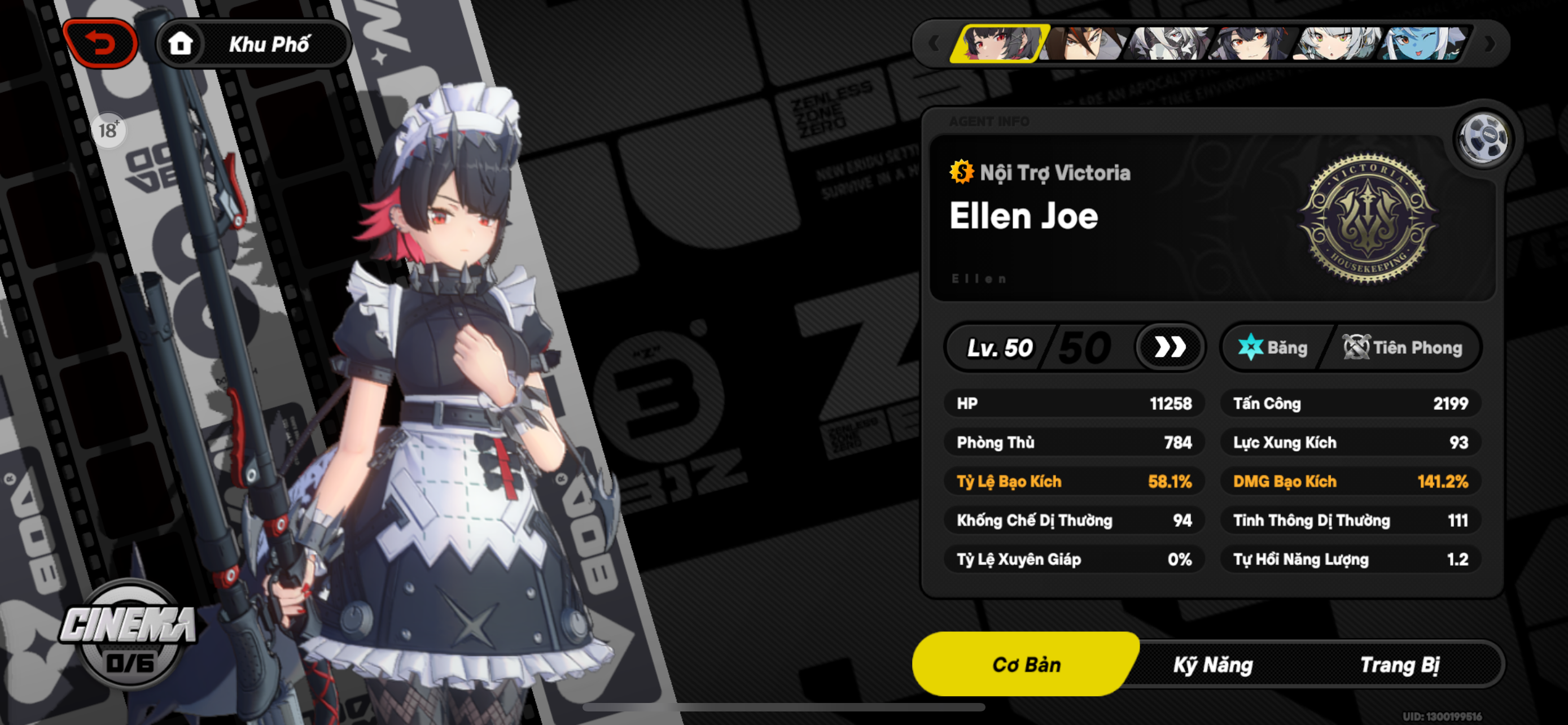 Ellen build như vậy đc ch mn Zenless Zone Zero | HoYoLAB
