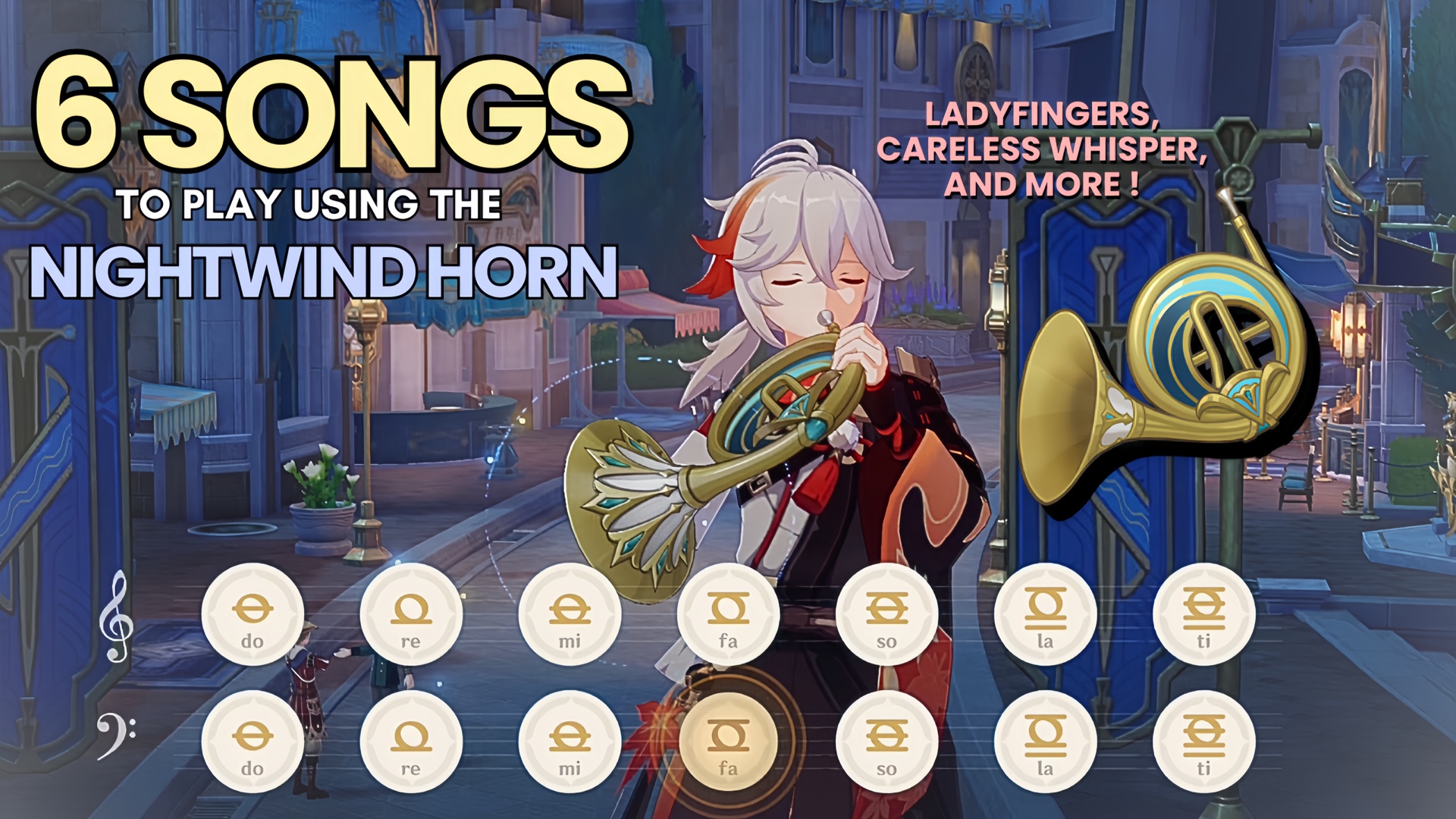 do you own the nightwind horn instrument? Genshin Impact | HoYoLAB