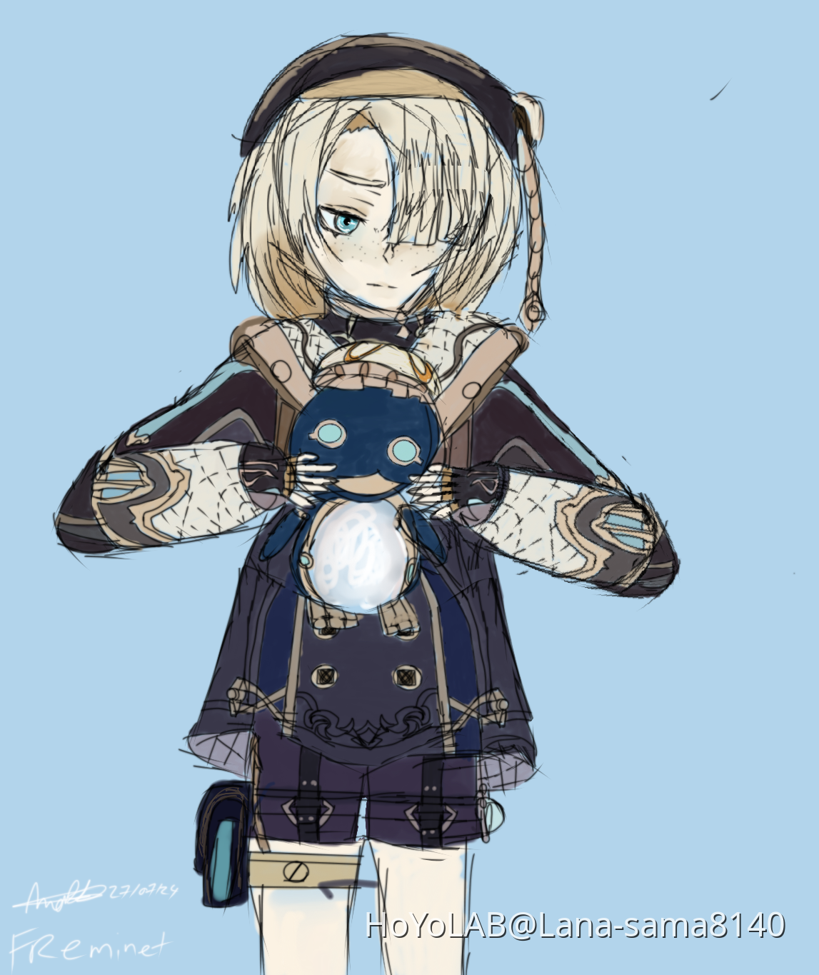 Freminet Fanart Genshin Impact | HoYoLAB