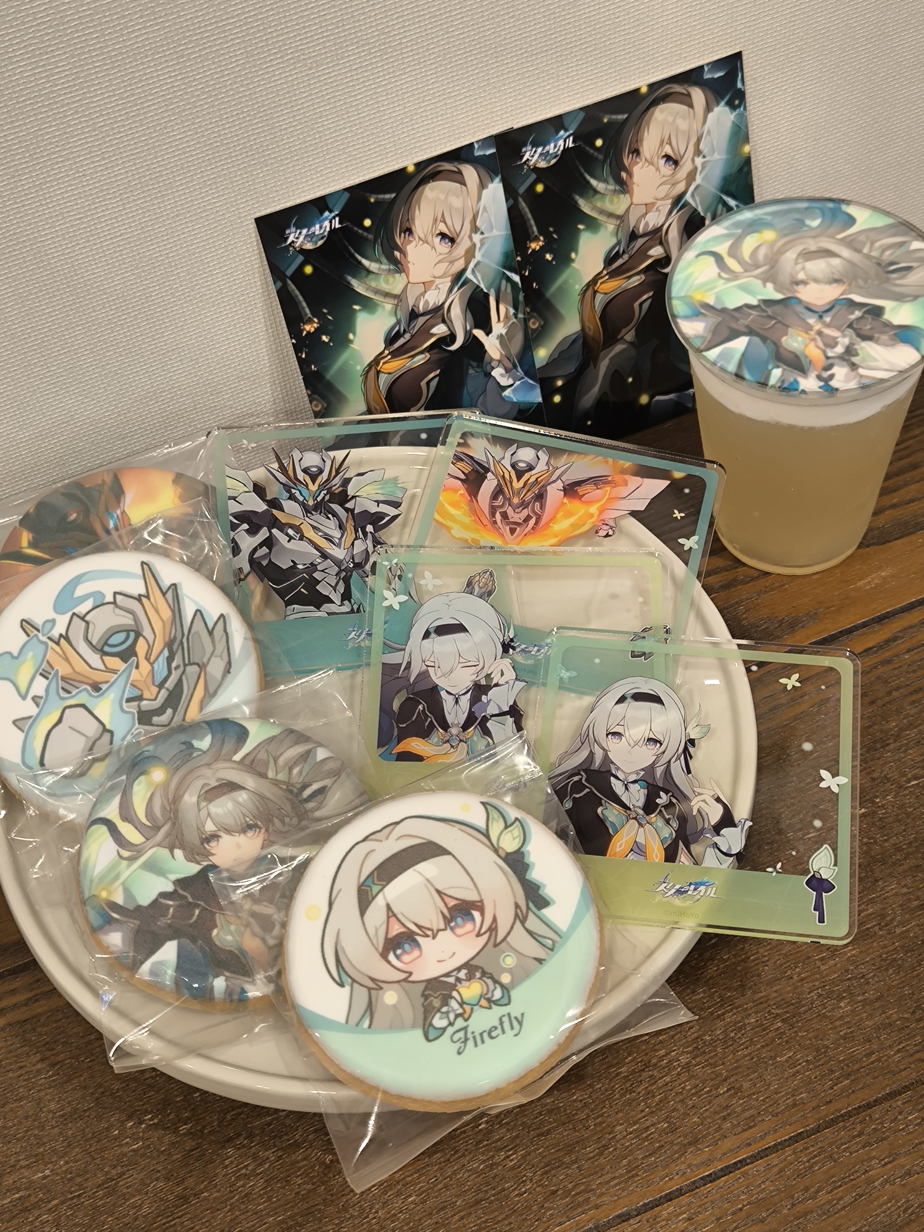 スタレ × アニメイトカフェグラッテ行ってきた☆ Honkai: Star Rail