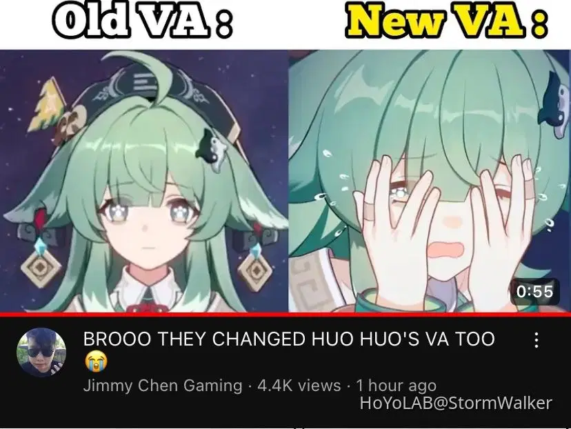 Not just argenti and mr tail eng va got changed…. BUT HUOHUO 