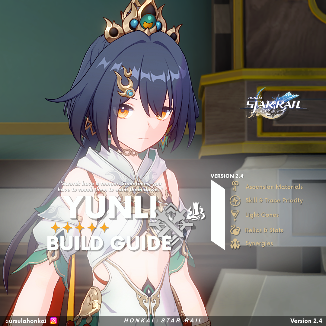 [Version 2.4] Yunli Build Guide Honkai: Star Rail | HoYoLAB