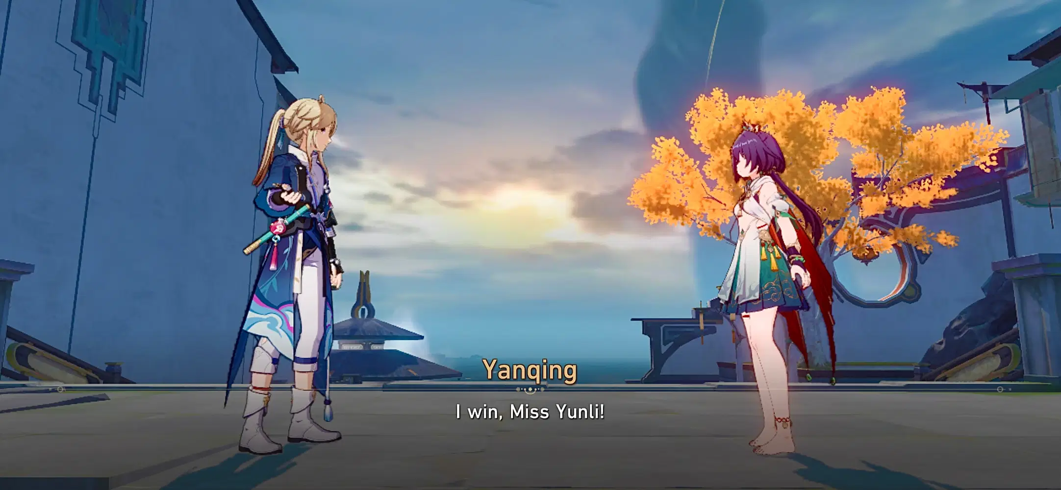 Yes, Yanqing Can Get A Win! ~or lose, but hey — Story Mission 