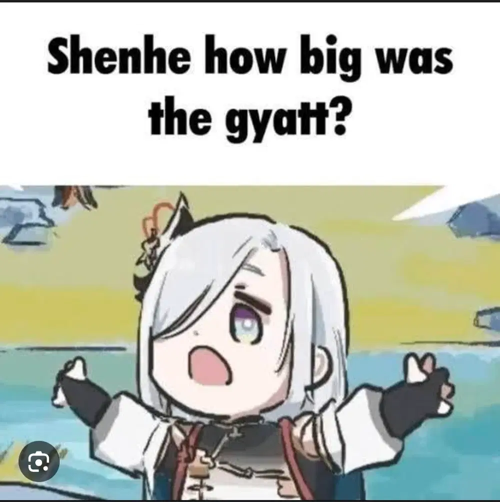 Shenhe how big was that gyatt? Genshin Impact | HoYoLAB