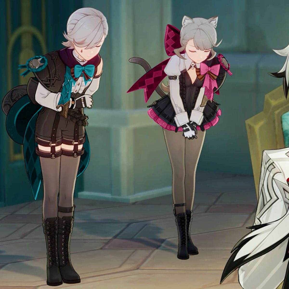 T-shirts Sur Le Thème Genshin Impact Lyney And Lynette