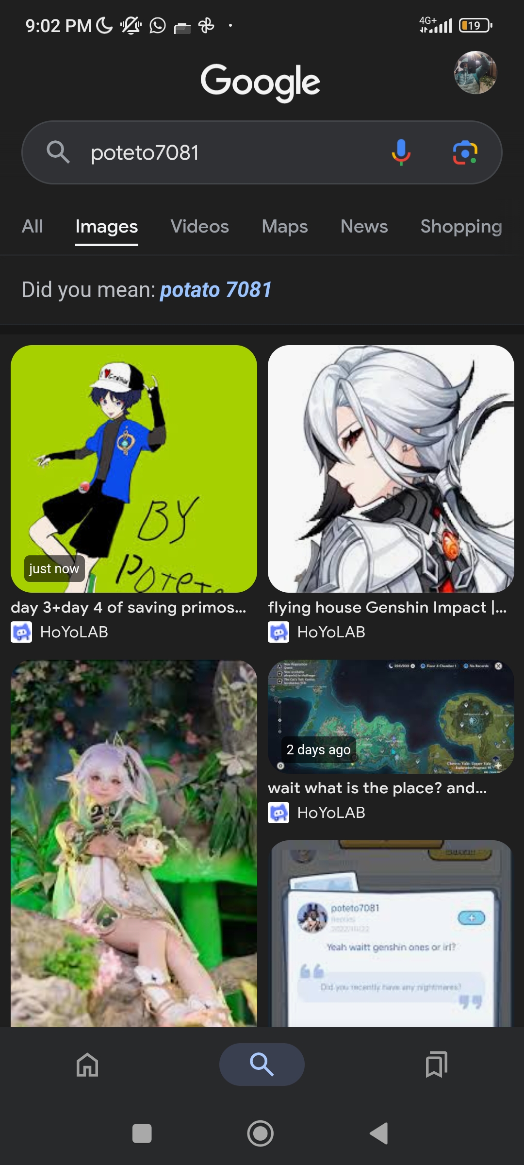 yay I am on google (and why did it put random pictures?) Genshin Impact ...