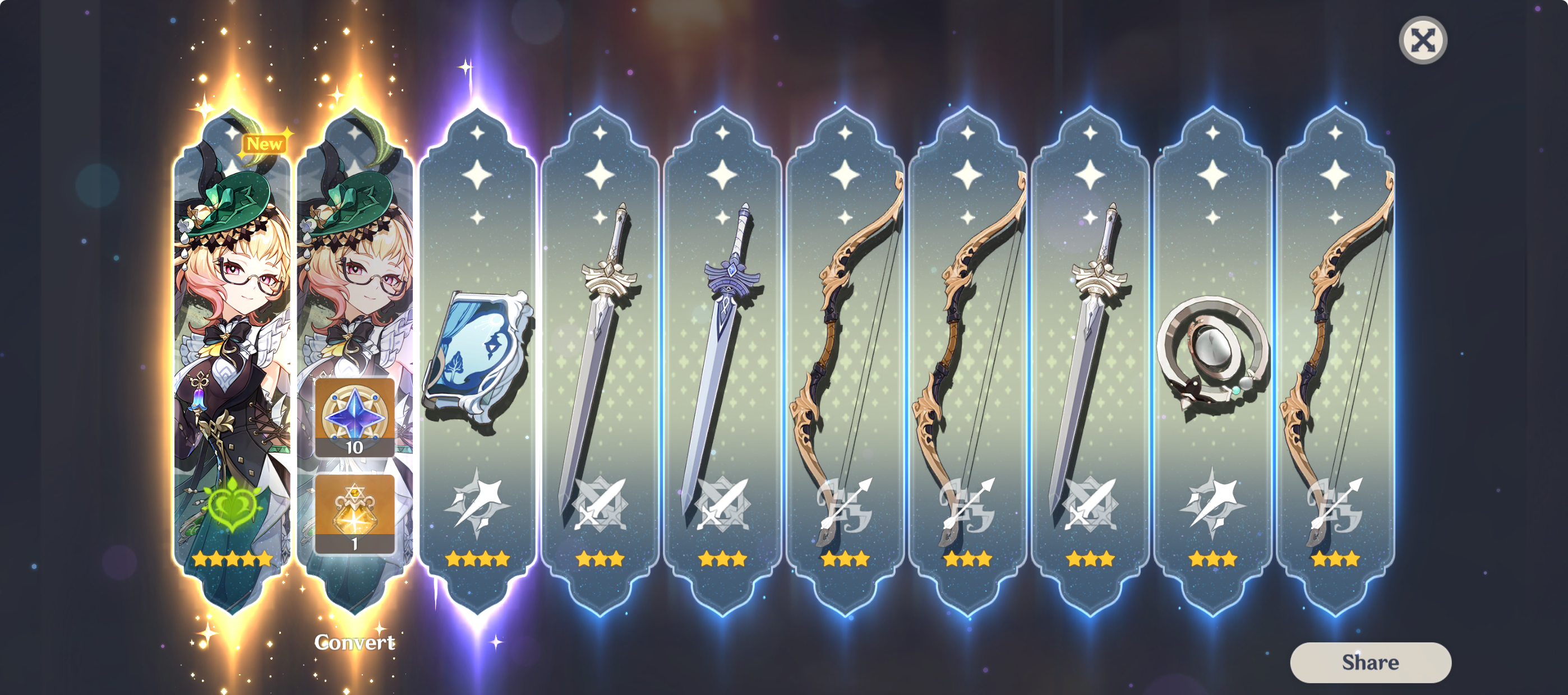 First double 5 star Genshin Impact | HoYoLAB